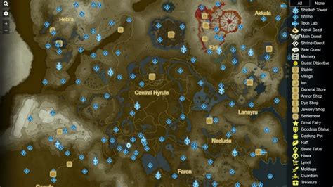 botw cloyne bet|zelda dungeon botw interactive map.